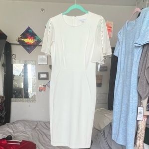 Calvin Klein dress white 6
